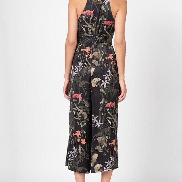 BNWT Ted Baker London Calline Floral Ruffle Jumpsuit Wide Leg - Picture 6 of 15